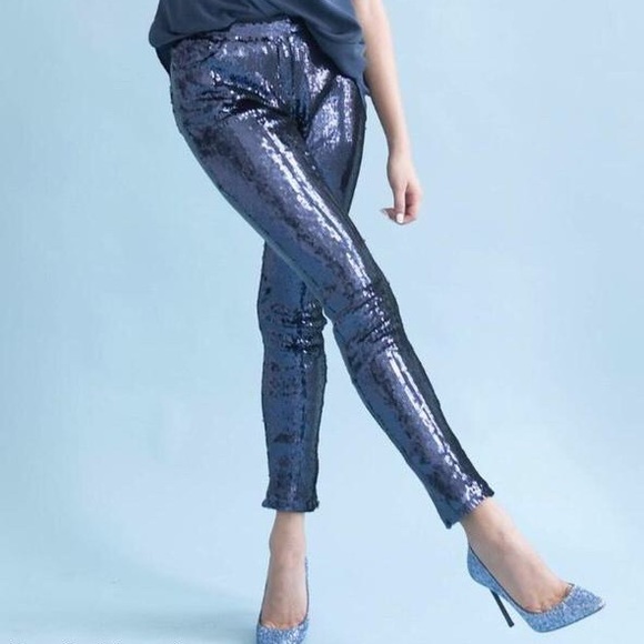 sass & bide Pants - Sass & Bide Sequin SKINNY purchased Anthropologie